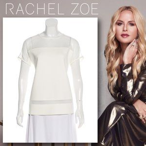 RACHEL ZOE Crew Neck Short Sleeve Top